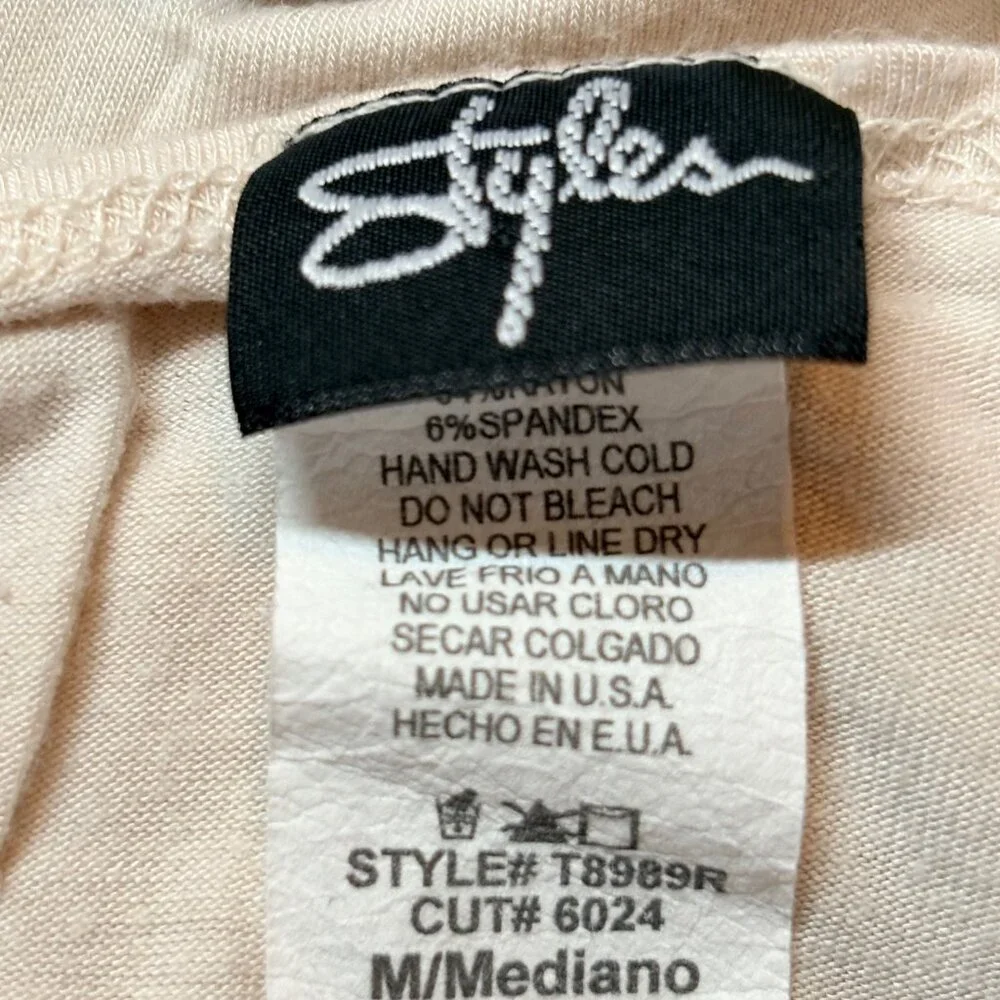 Ivory Color Ruched Top - Picture 6 of 6